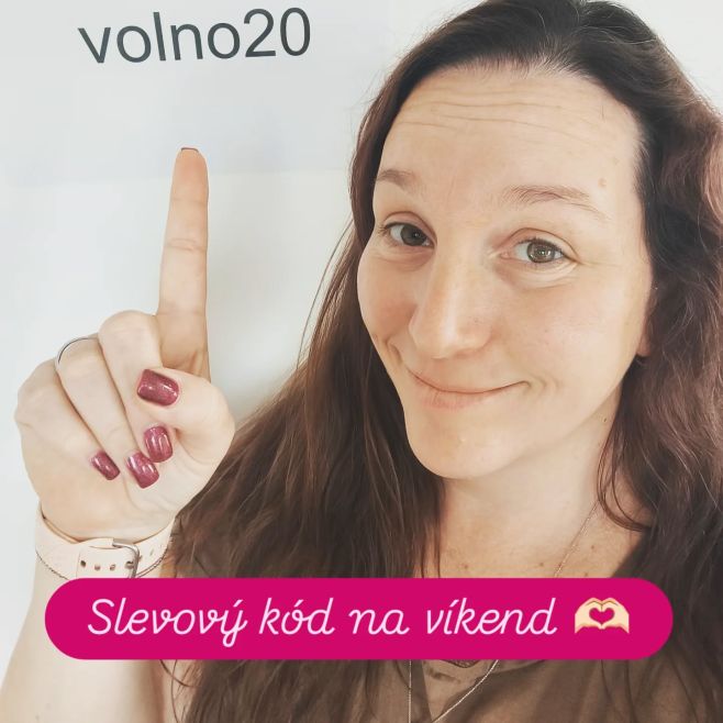Ode dneška až do pondělí u nás můžete jednoduše nakupovat se speciálním slevovým kódem "volno20" 🫶🏻 Sleva se nevztahuje na...